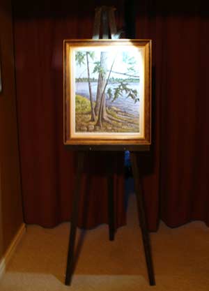 White Easel
